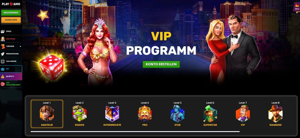 PlayAmo Casino VIP