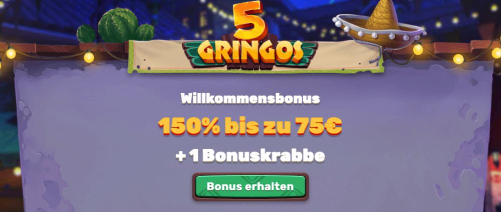 5gingos casino Willkommensbonus