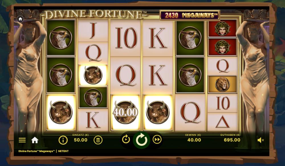 Divine Fortune Megaways Online-Spielautomaten