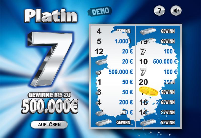 Platinum Scratch (500.000€ Jackpot)