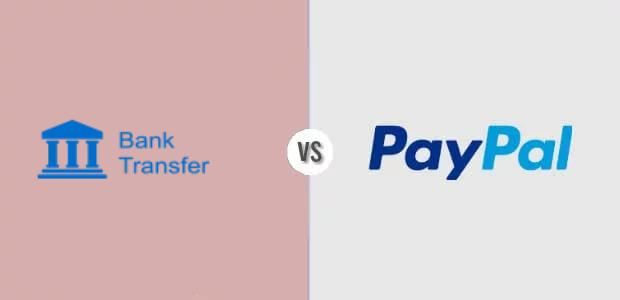 paypal vs Ueberweisungen